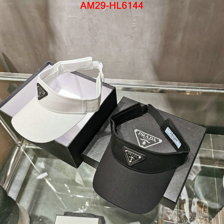 Cap (Hat)-Prada,is it ok to buy replica , ID: HL6144,$: 29USD