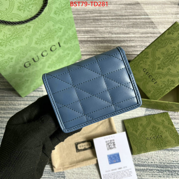 Gucci Bags(TOP)-Wallet-,ID: TD281,$: 79USD