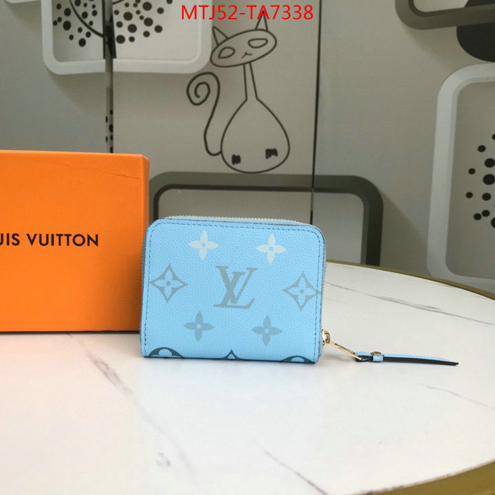 LV Bags(4A)-Wallet,ID: TA7338,$: 52USD