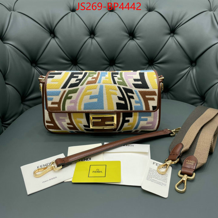 Fendi Bags(TOP)-Baguette,buy cheap ,ID: BP4442,$: 269USD