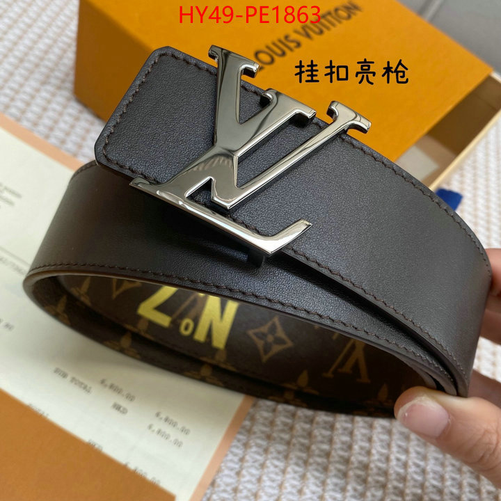 Belts-LV,outlet 1:1 replica , ID: PE1863,$: 49USD