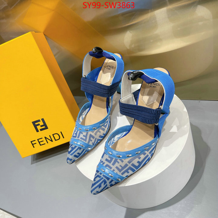 Women Shoes-Fendi,fashion replica , ID: SW3863,$: 99USD