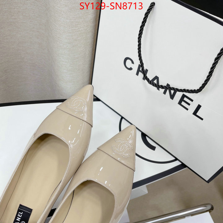 Women Shoes-Chanel,website to buy replica , ID: SN8713,$: 129USD