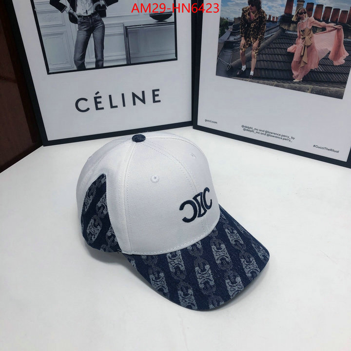 Cap (Hat)-Celine,high quality 1:1 replica , ID: HN6423,$: 29USD