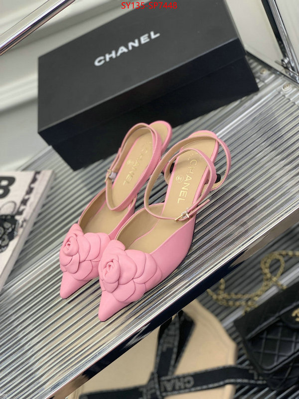 Women Shoes-Chanel,high quality , ID: SP7448,$: 135USD