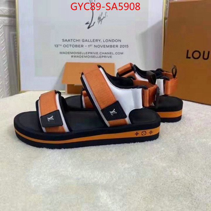 Women Shoes-LV,wholesale imitation designer replicas , ID: SA5908,$: 89USD