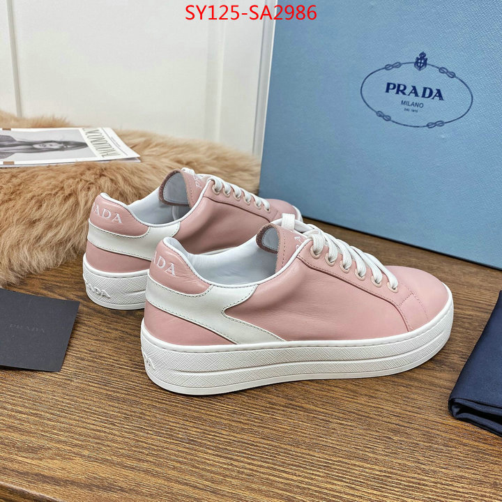 Women Shoes-Prada,high quality , ID:SA2986,$: 125USD