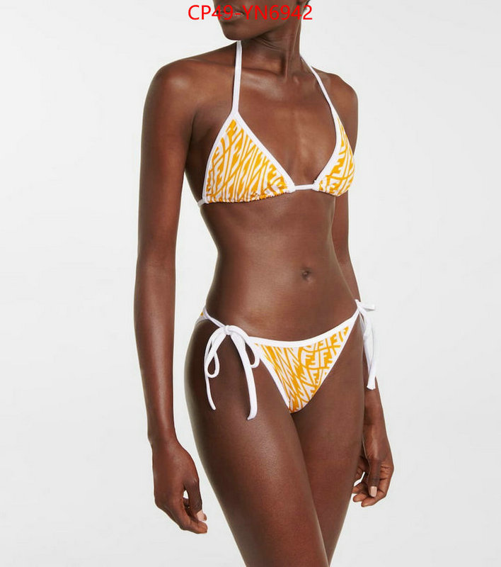 Swimsuit-Fendi,aaaaa replica designer , ID: YN6942,$: 49USD