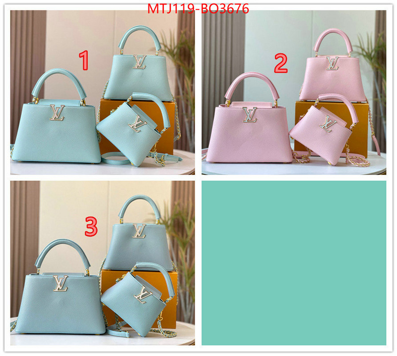 LV Bags(4A)-Handbag Collection-,highest product quality ,ID: BO3676,