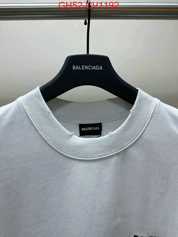 Clothing-Balenciaga,best quality designer , ID: CV1192,$: 52USD