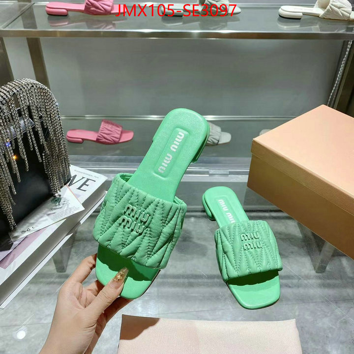 Women Shoes-Miu Miu,highest quality replica , ID: SE3097,$: 105USD