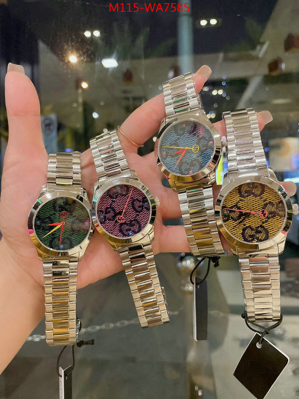 Watch(4A)-Gucci,replicas ,ID: WA7585,$: 115USD