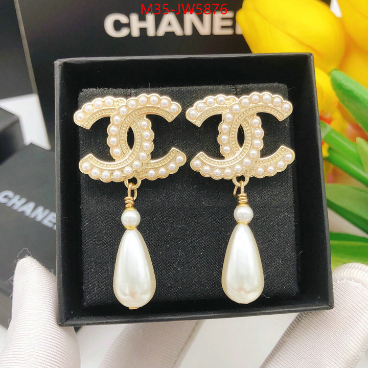 Jewelry-Chanel,quality aaaaa replica , ID: JW5876,$: 35USD