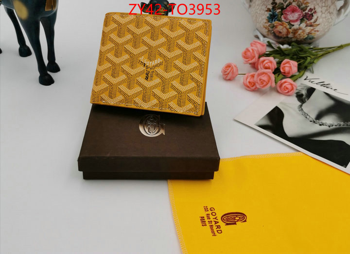 Goyard Bags(4A)-Wallet,counter quality ,ID: TO3953,$: 42USD