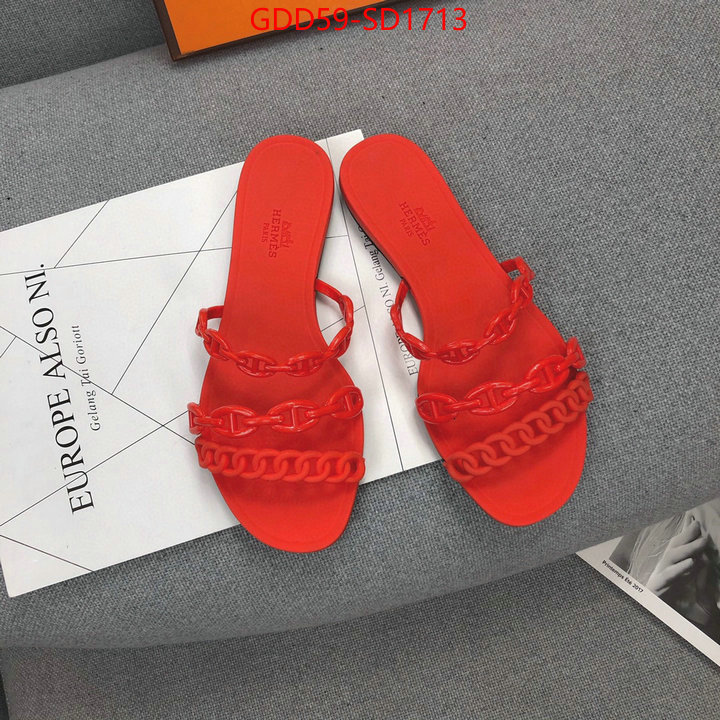 Women Shoes-Hermes,cheap high quality replica , ID: SD1713,$: 59USD