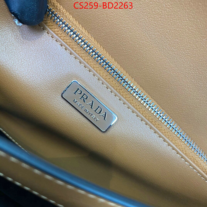 Prada Bags(TOP)-Diagonal-,ID: BD2263,$: 259USD