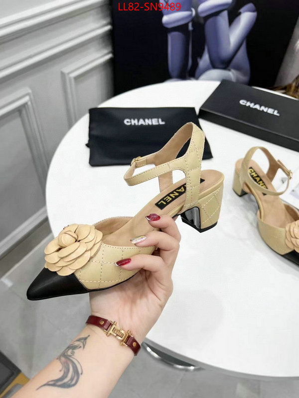 Women Shoes-Chanel,the best quality replica , ID: SN9489,$: 82USD