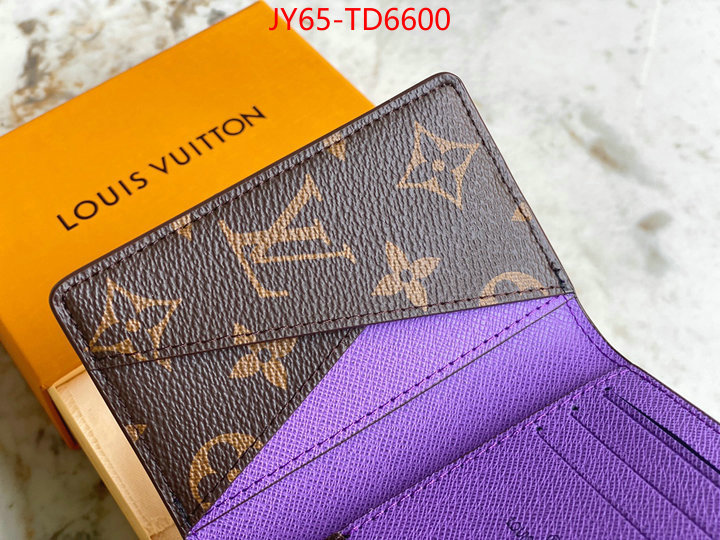 LV Bags(TOP)-Wallet,ID: TD6600,$: 65USD