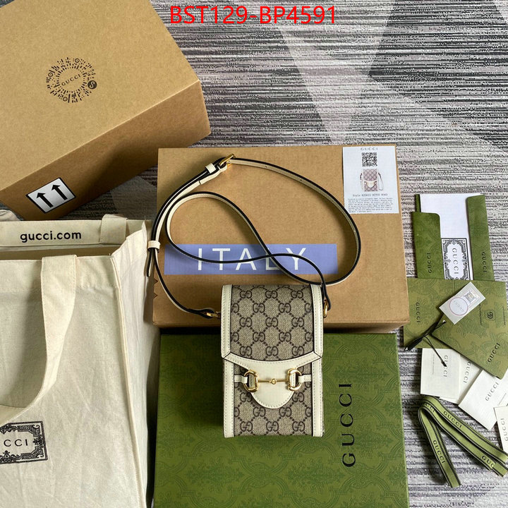 Gucci Bags(TOP)-Horsebit-,high quality replica ,ID: BP4591,$: 129USD