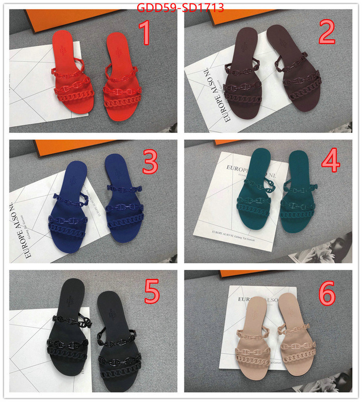 Women Shoes-Hermes,cheap high quality replica , ID: SD1713,$: 59USD