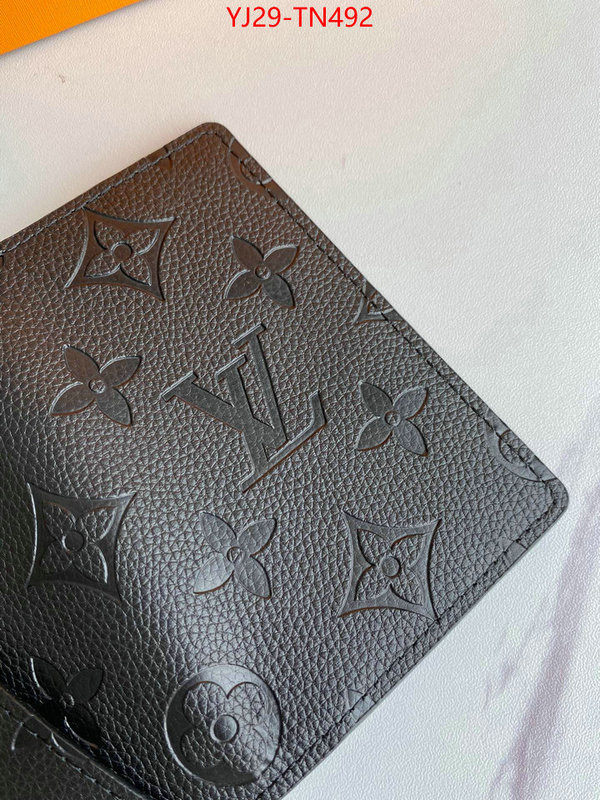 LV Bags(4A)-Wallet,ID: TN492,$: 29USD