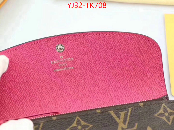 LV Bags(4A)-Wallet,ID: TK708,$:32USD