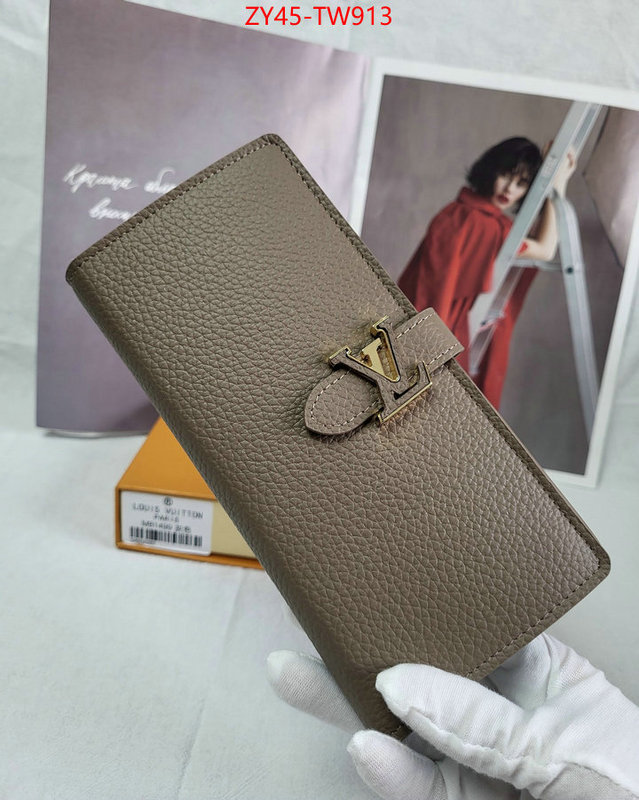 LV Bags(4A)-Wallet,buy online ,ID: TW913,$: 45USD