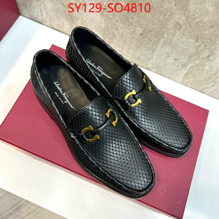 Men shoes-Ferragamo,wholesale designer shop , ID: SO4810,$: 129USD