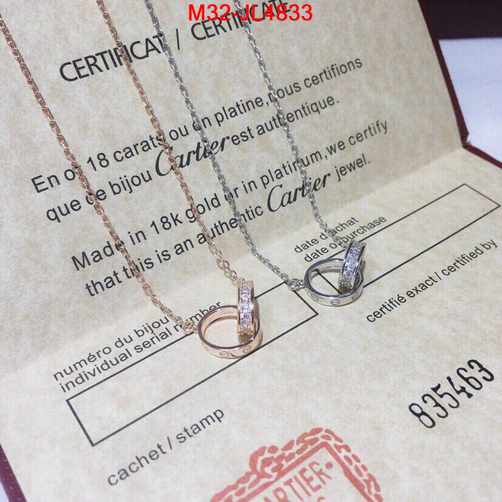 Jewelry-Cartier,buy best quality replica , ID: JL4833,$: 32USD