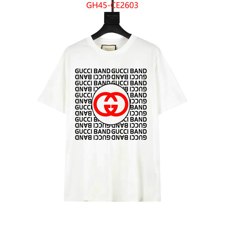 Clothing-Gucci,buy high-quality fake , ID: CE2603,$: 45USD