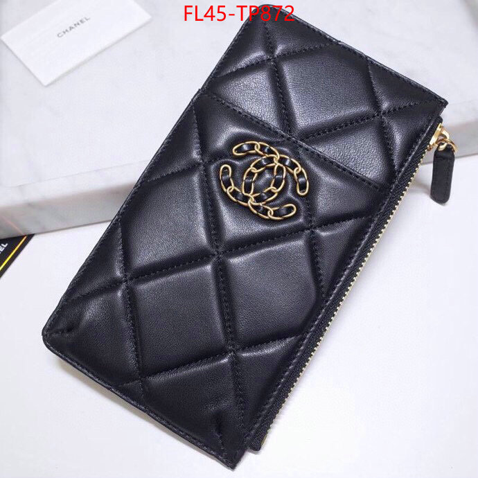 Chanel Bags(4A)-Wallet-,ID: TP872,$: 45USD