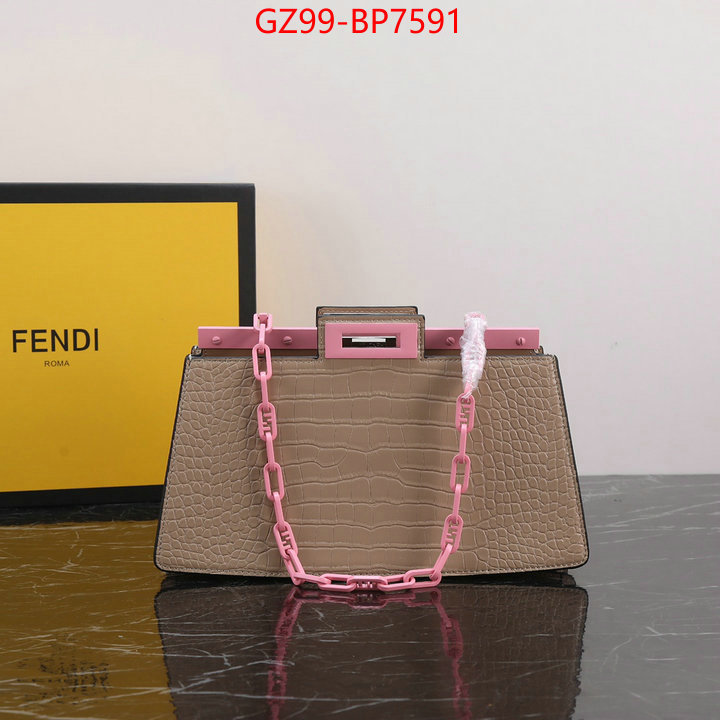 Fendi Bags(4A)-Handbag-,the most popular ,ID: BP7591,$: 99USD