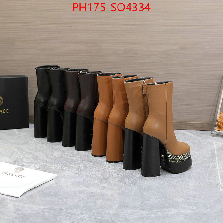 Women Shoes-Versace,mirror copy luxury , ID: SO4334,$: 175USD