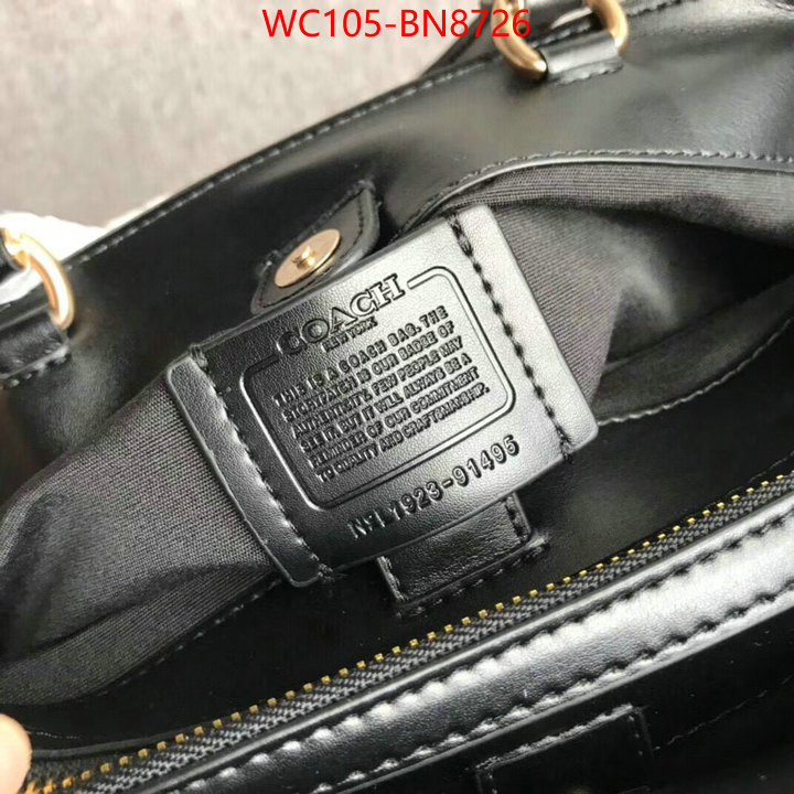 Coach Bags(4A)-Handbag-,luxury fashion replica designers ,ID: BN8726,$: 105USD