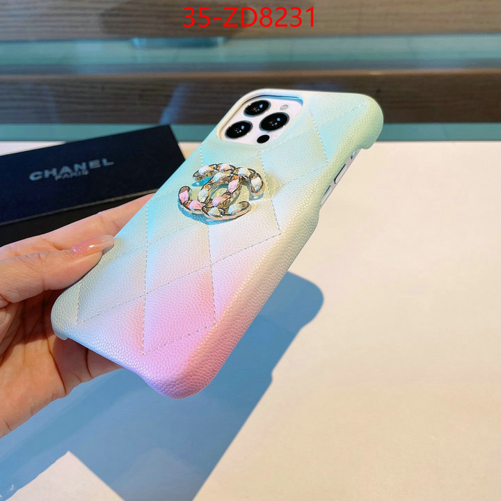 Phone case-Chanel,practical and versatile replica designer , ID: ZD8231,$: 35USD