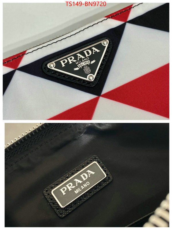 Prada Bags(TOP)-Clutch-,ID: BN9720,$: 149USD