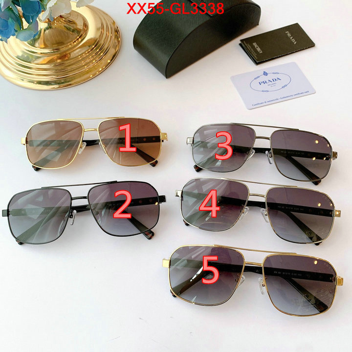 Glasses-Prada,luxury cheap replica , ID: GL3338,$: 55USD