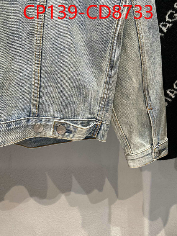 Clothing-Denim Jackets,replica shop , ID: CD8733,$: 139USD