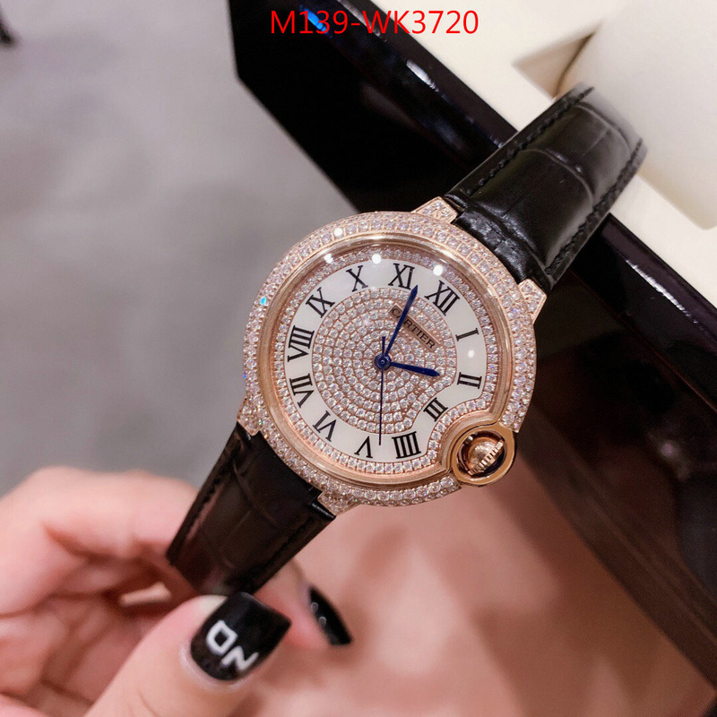 Watch(4A)-Cartier,luxury cheap , ID: WK3720,$:139USD