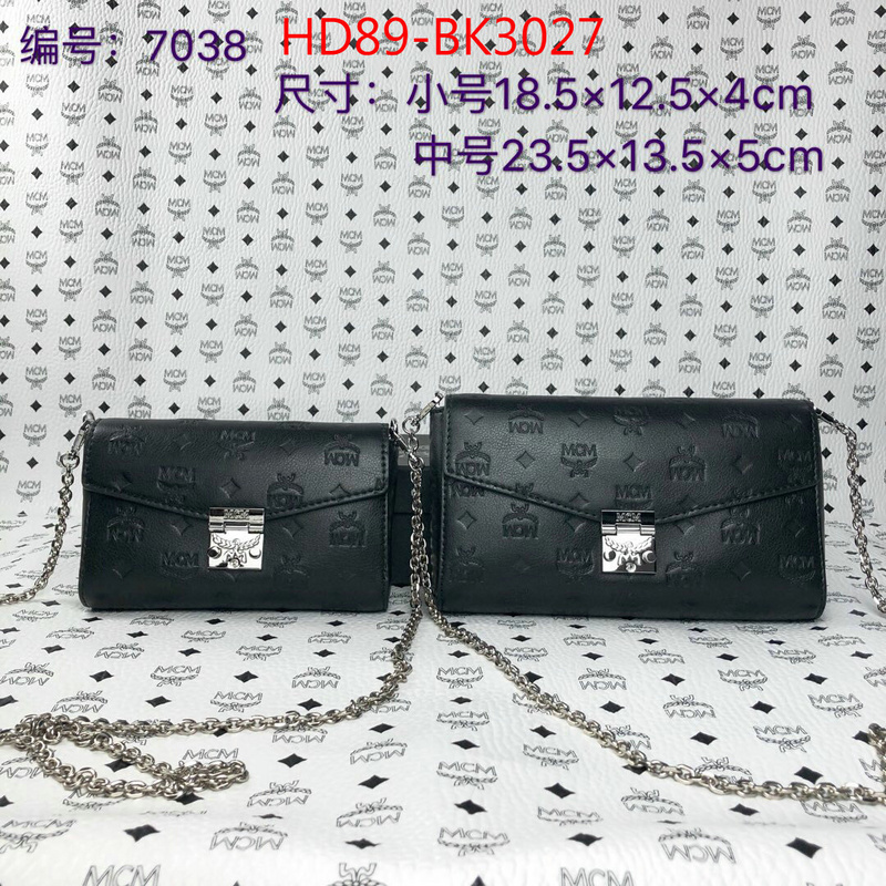 MCM Bags(TOP)-Diagonal-,ID: BK3027,$:89USD