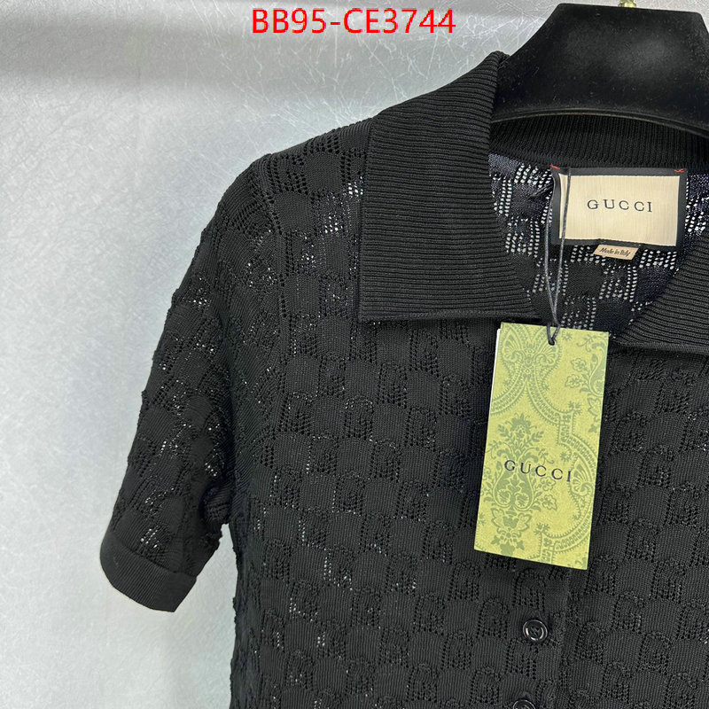 Clothing-Gucci,where can you buy replica , ID: CE3744,$:95USD