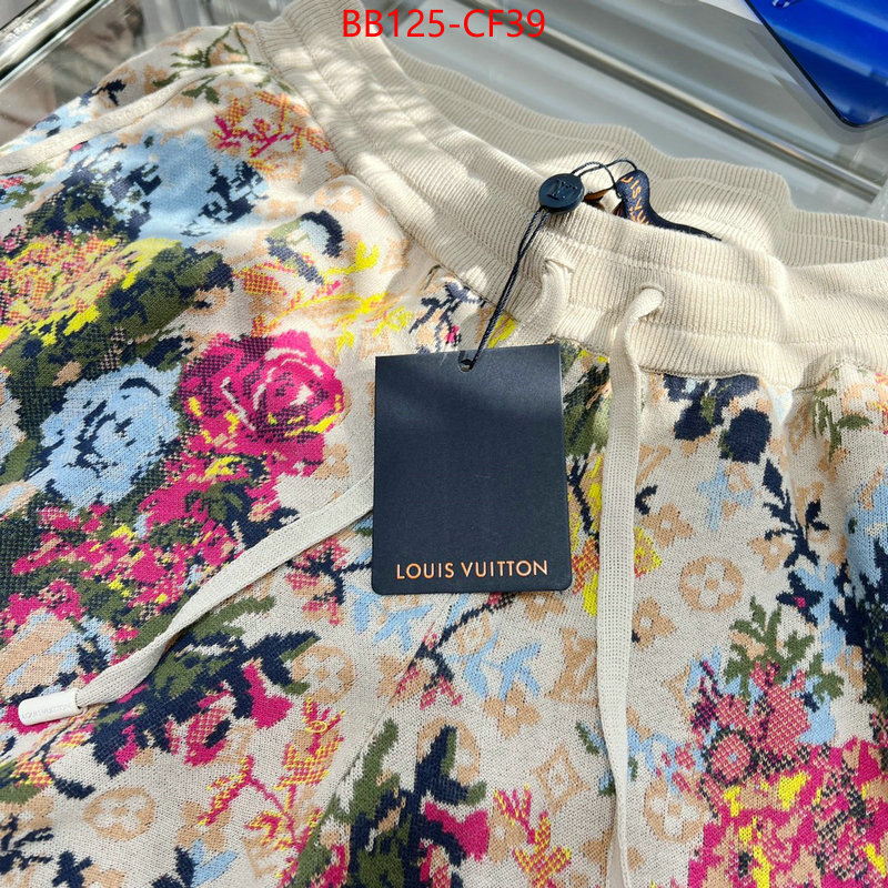 Clothing-LV,what is a 1:1 replica , ID: CF39,$: 125USD