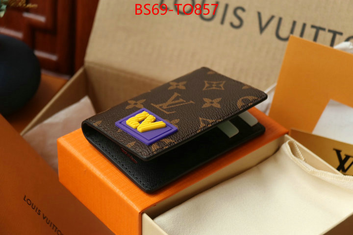 LV Bags(TOP)-Wallet,ID: TO857,$: 69USD