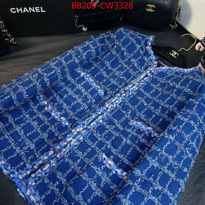 Clothing-Chanel,best designer replica ,ID: CW3328,$: 209USD