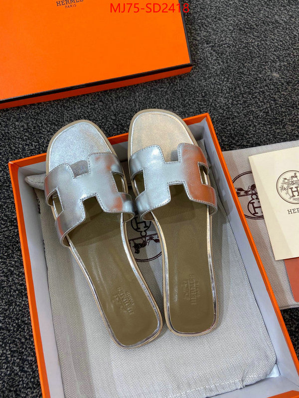 Women Shoes-Hermes,online china , ID: SD2418,$: 75USD