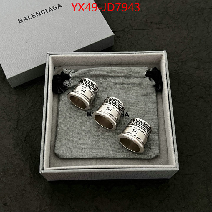 Jewelry-Balenciaga,wholesale , ID: JD7943,$: 49USD