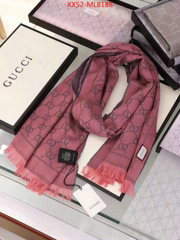 Scarf-Gucci,the online shopping , ID: ML8188,$: 52USD