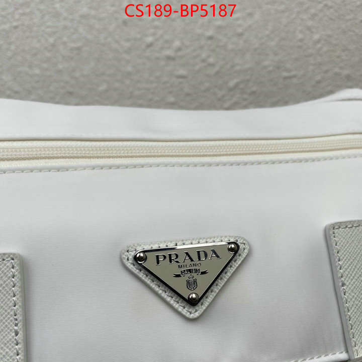 Prada Bags(TOP)-Diagonal-,ID: BP5187,$: 189USD