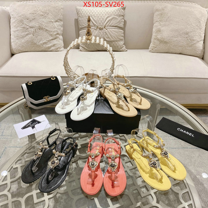 Women Shoes-Chanel,top quality designer replica , ID: SV265,$: 105USD