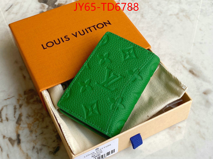 LV Bags(TOP)-Wallet,ID: TD6788,$: 65USD